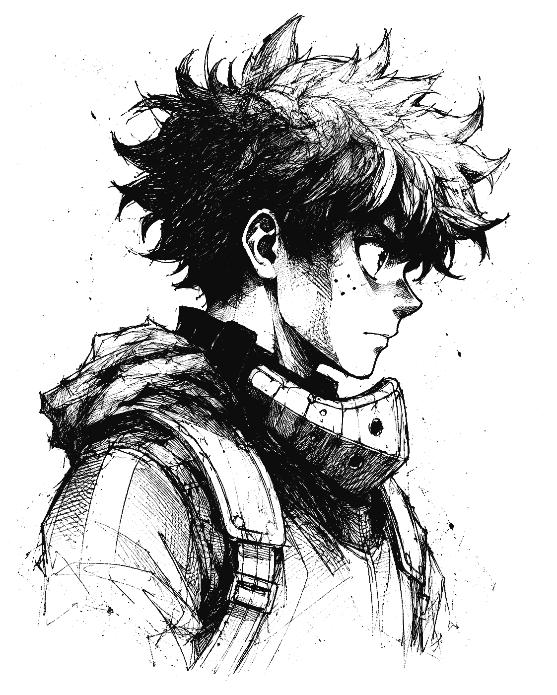 Midoriya sketch
